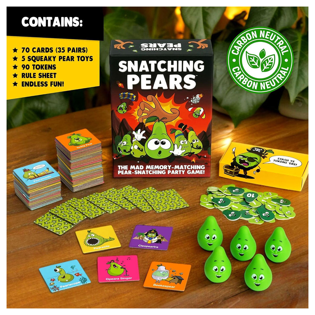 Snatching Pears Memory Game