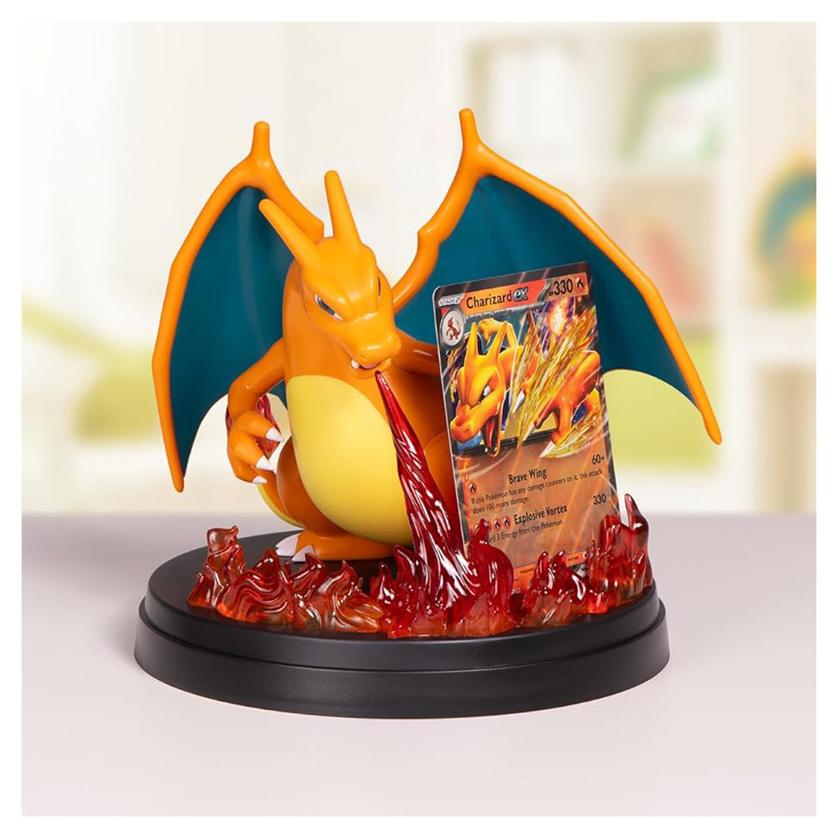 Charizard collectible figure included in box