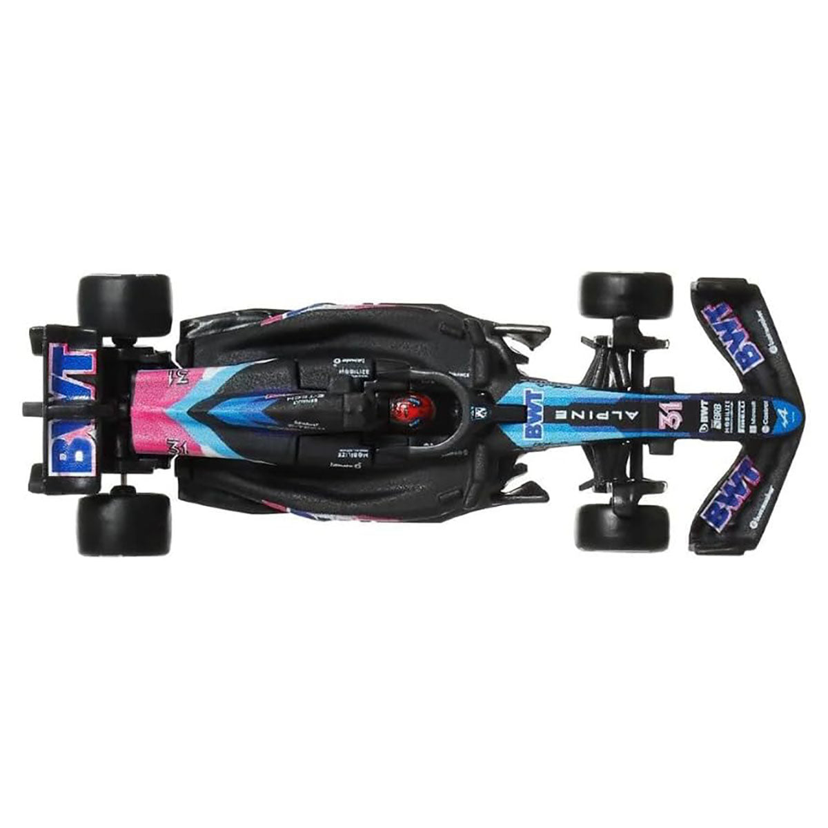 Hot Wheels Formula 1 2024: BWT Alpine F1 Team A524 (#31) Esteban Ocon