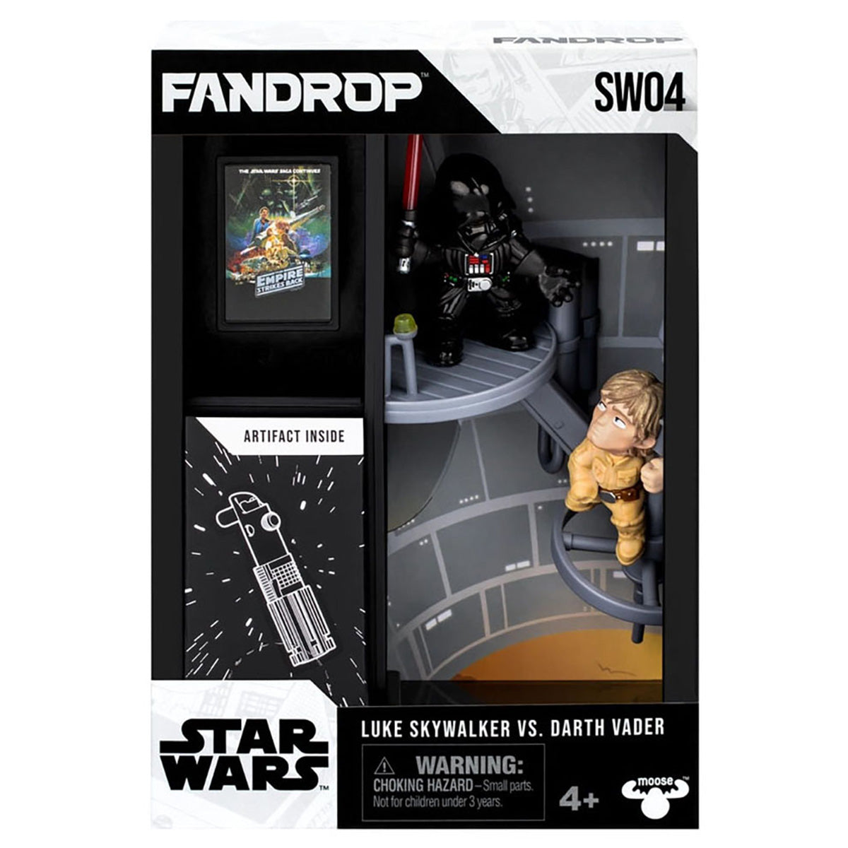  FANDROP Star Wars: The Empire Strikes Back: Luke Skywalker Vs Darth Vader Figures Set