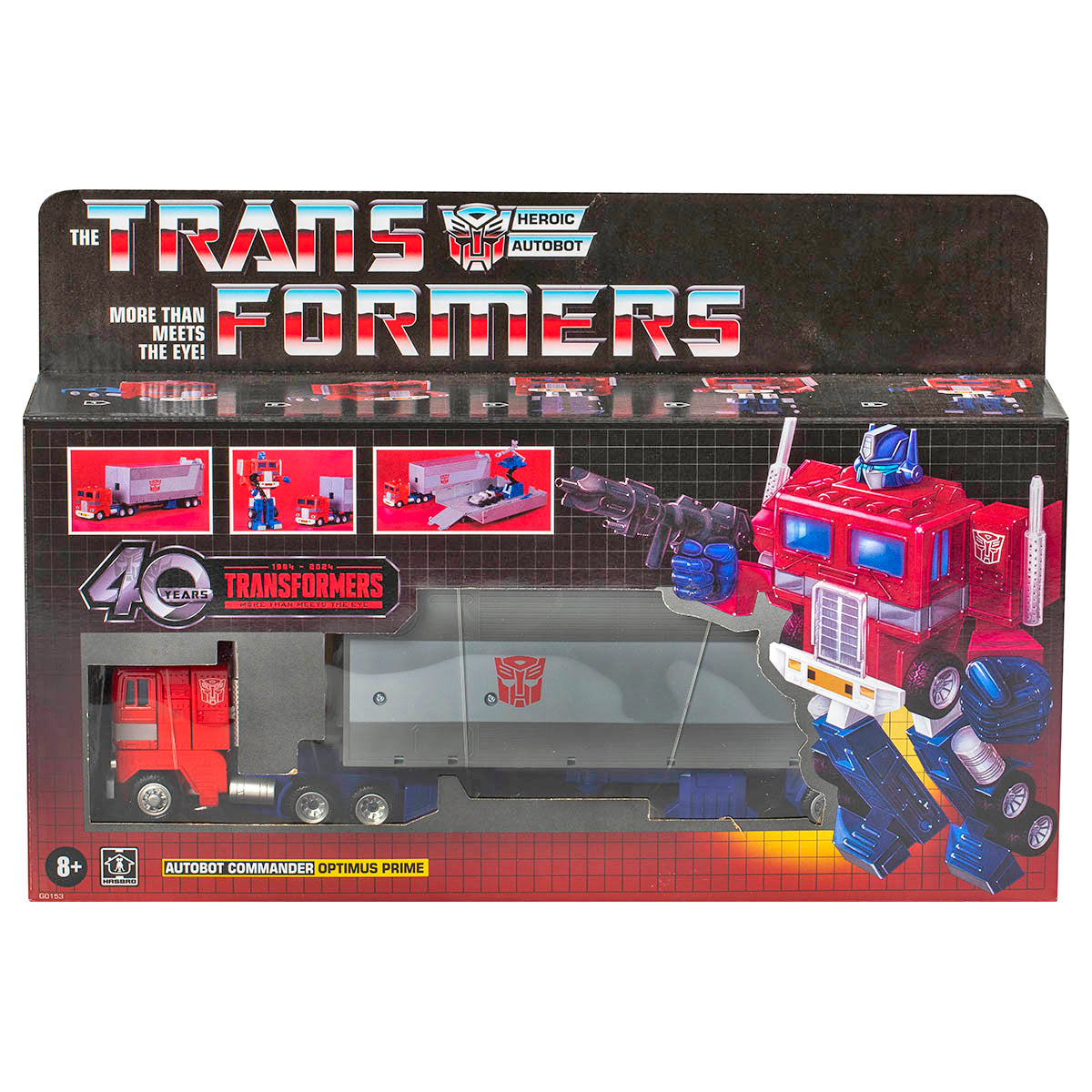  Transformers 40 Years: Autobot Commander Optimus Prime Figure