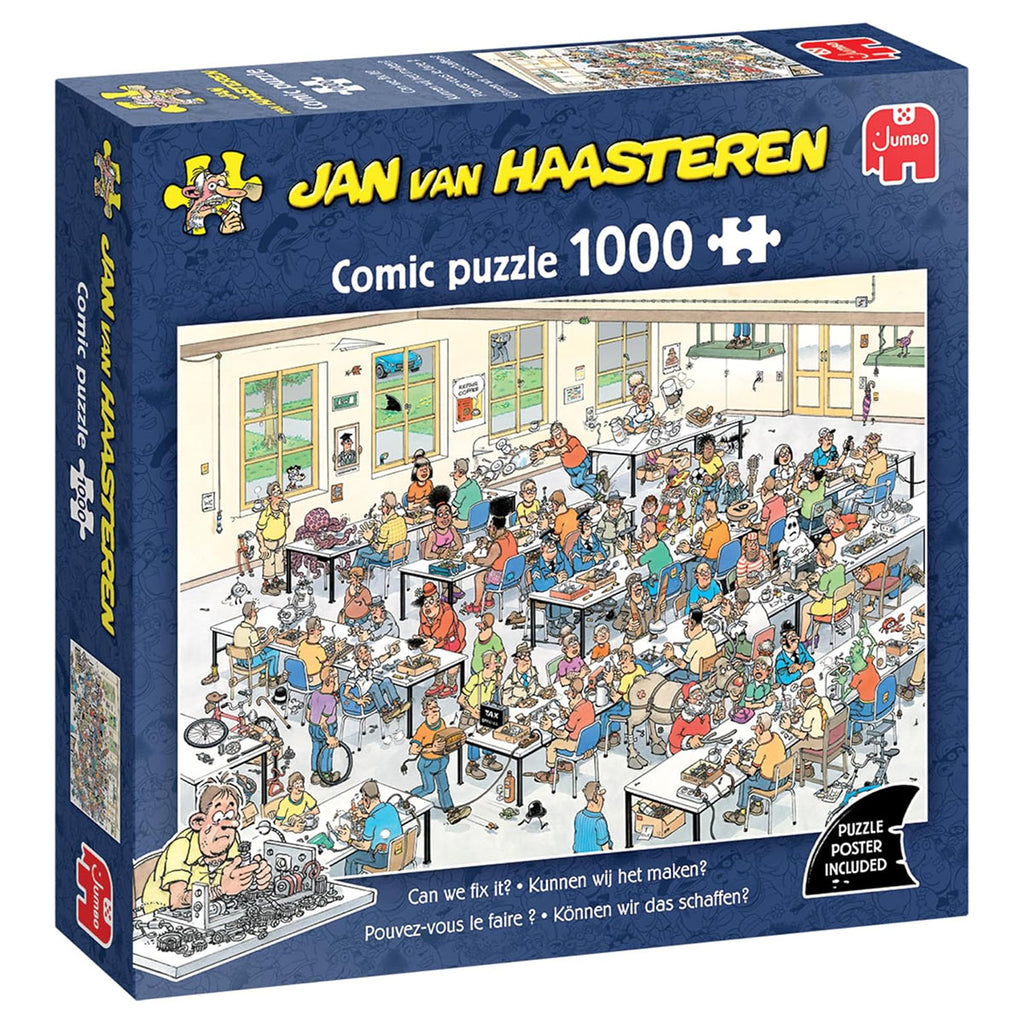 Jan Van Haasteren Can We Fix It 1000 Piece Jigsaw