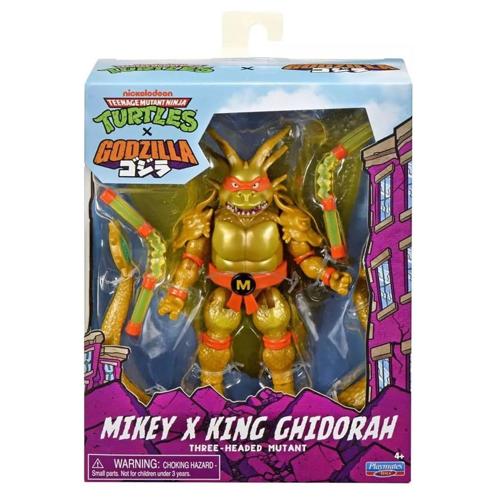 Teenage Mutant Ninja Turtles x Godzilla: Mikey x King Ghidorah Figure