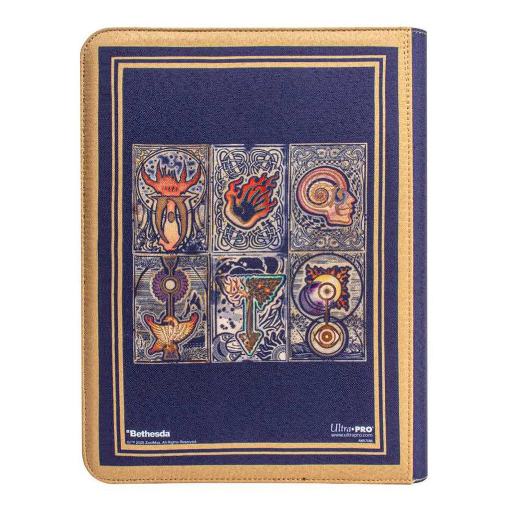Ultra-PRO The Elder Scrolls: Mages Guild 9-Pocket Zippered Pro-Binder