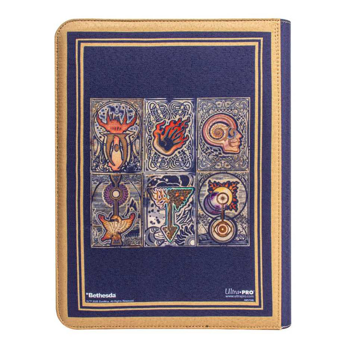 Ultra-PRO The Elder Scrolls: Mages Guild 9-Pocket Zippered Pro-Binder