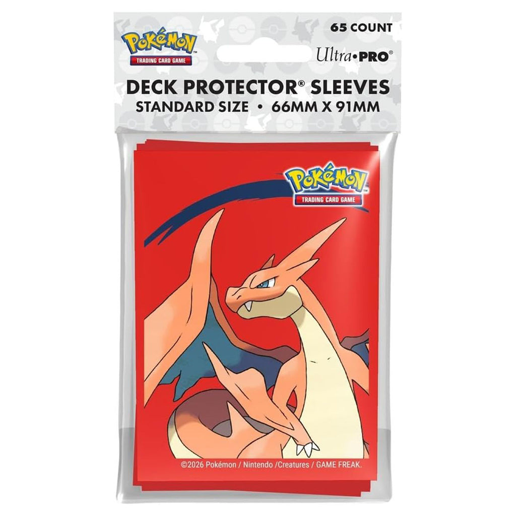 Ultra PRO Pokémon: Mega Charizard Y Deck Protector Sleeves Standard Size (65 Pack)