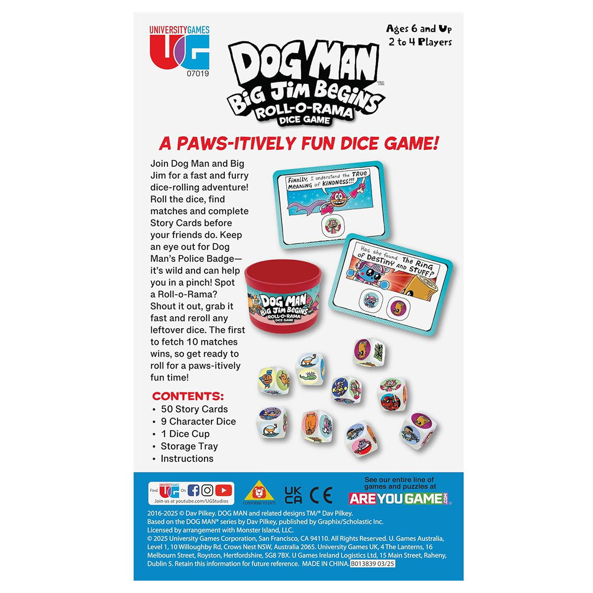 Dog Man Big Jim Begins Dice Game