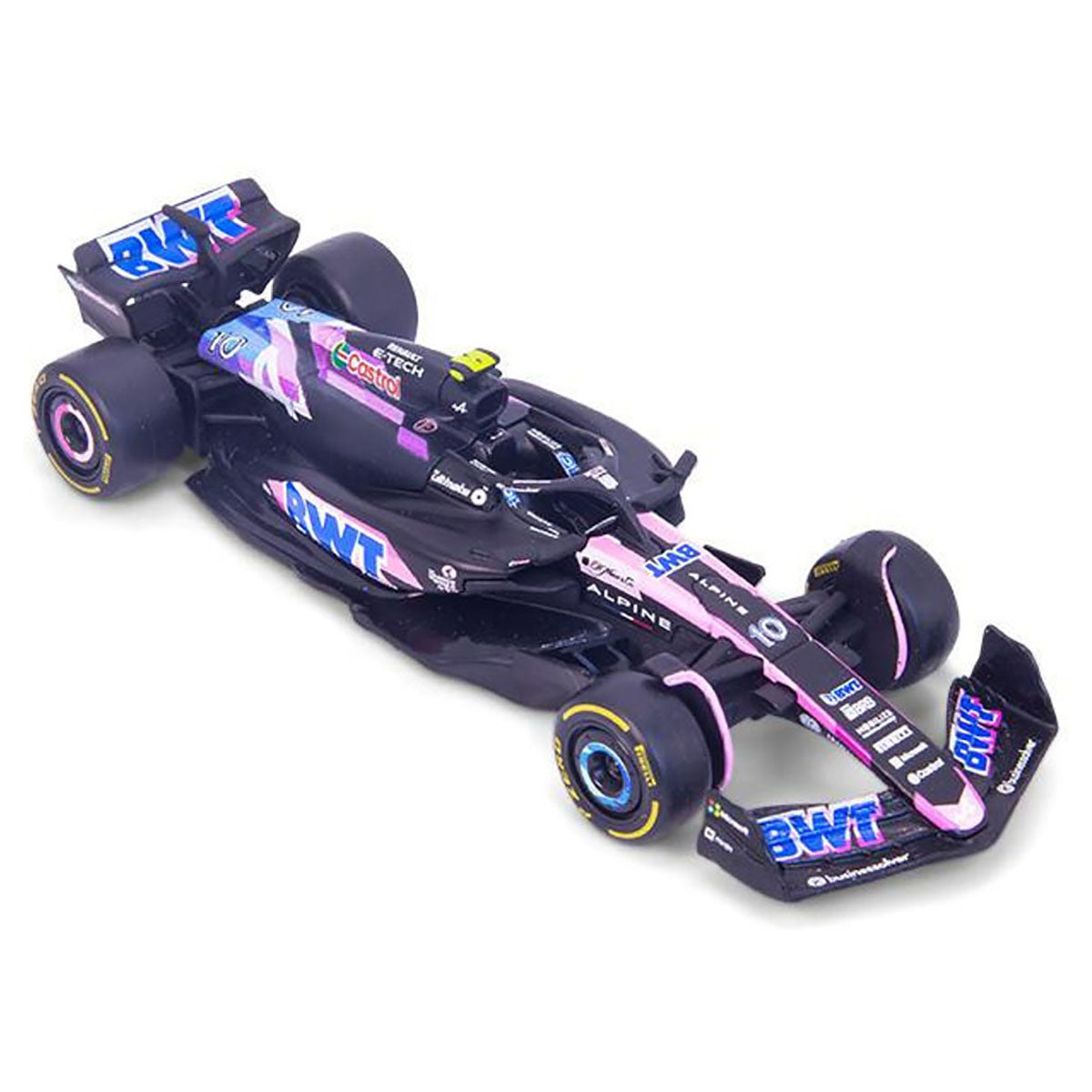 Bburago Alpine F1 A524 2024 Pierre Gasly 1:43 Race Car