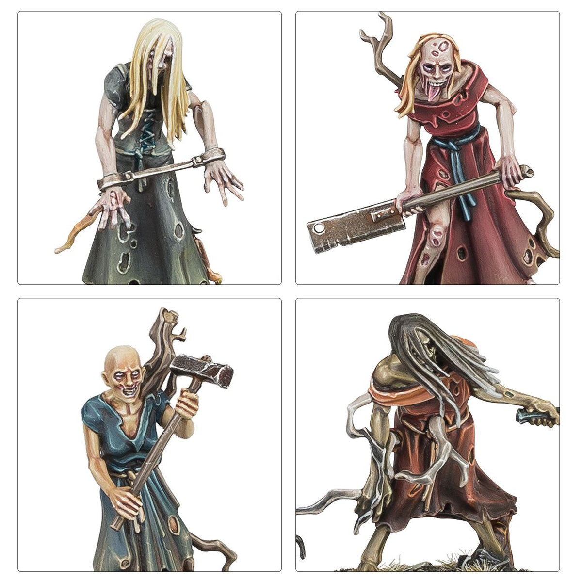 Warhammer Age of Sigmar: Soulblight Gravelords: Deadwalker Zombies Miniatures Set