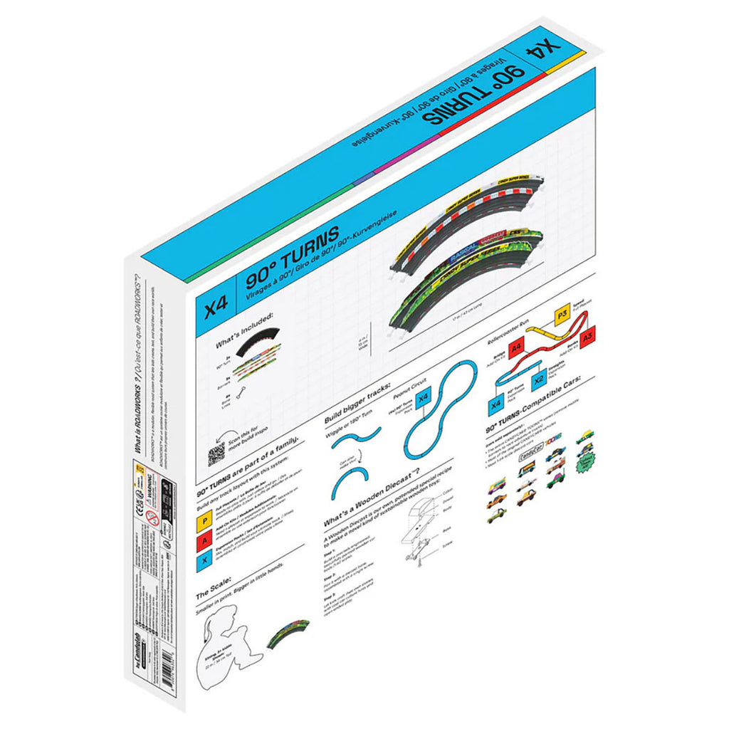 Candylab Roadworks 90 Turn Track Expansion 2-Pack