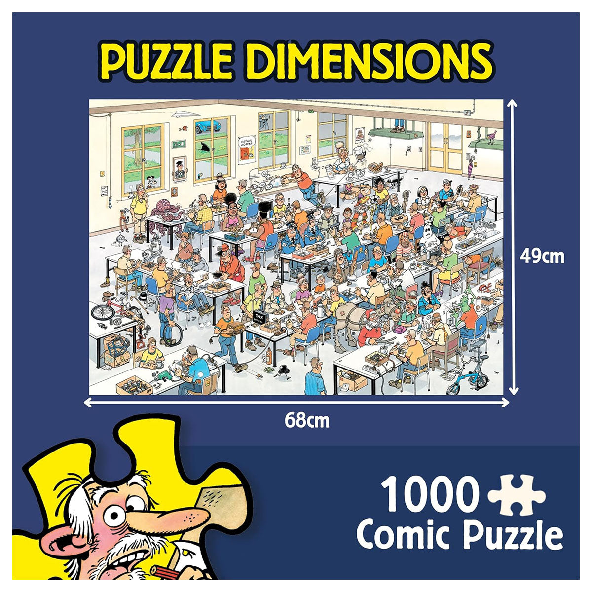 Jan Van Haasteren Can We Fix It 1000 Piece Jigsaw