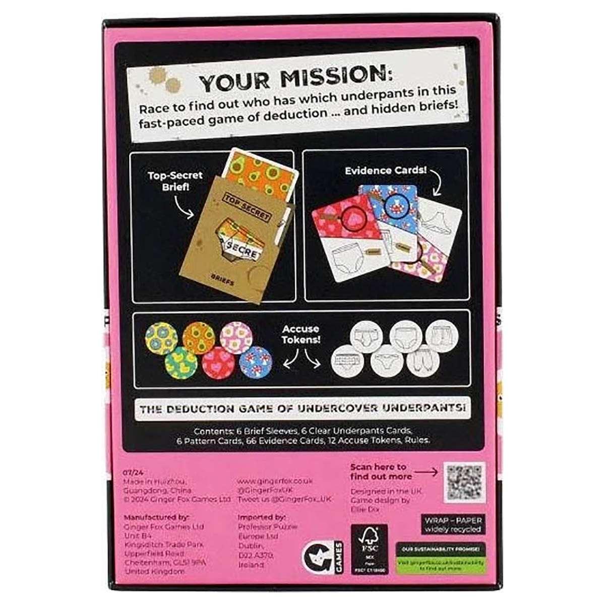 Top Secret Briefs Game