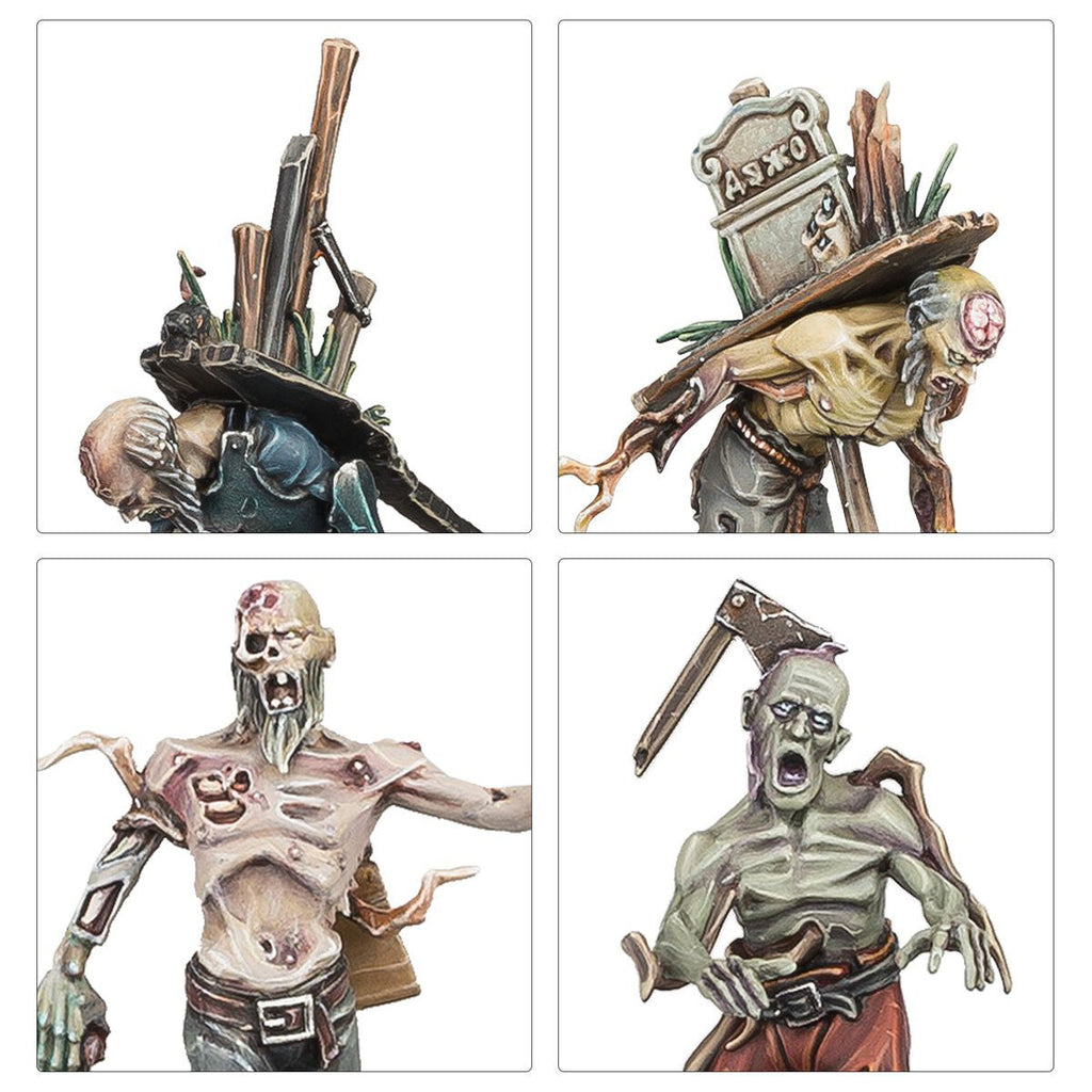 Warhammer Age of Sigmar: Soulblight Gravelords: Deadwalker Zombies Miniatures Set