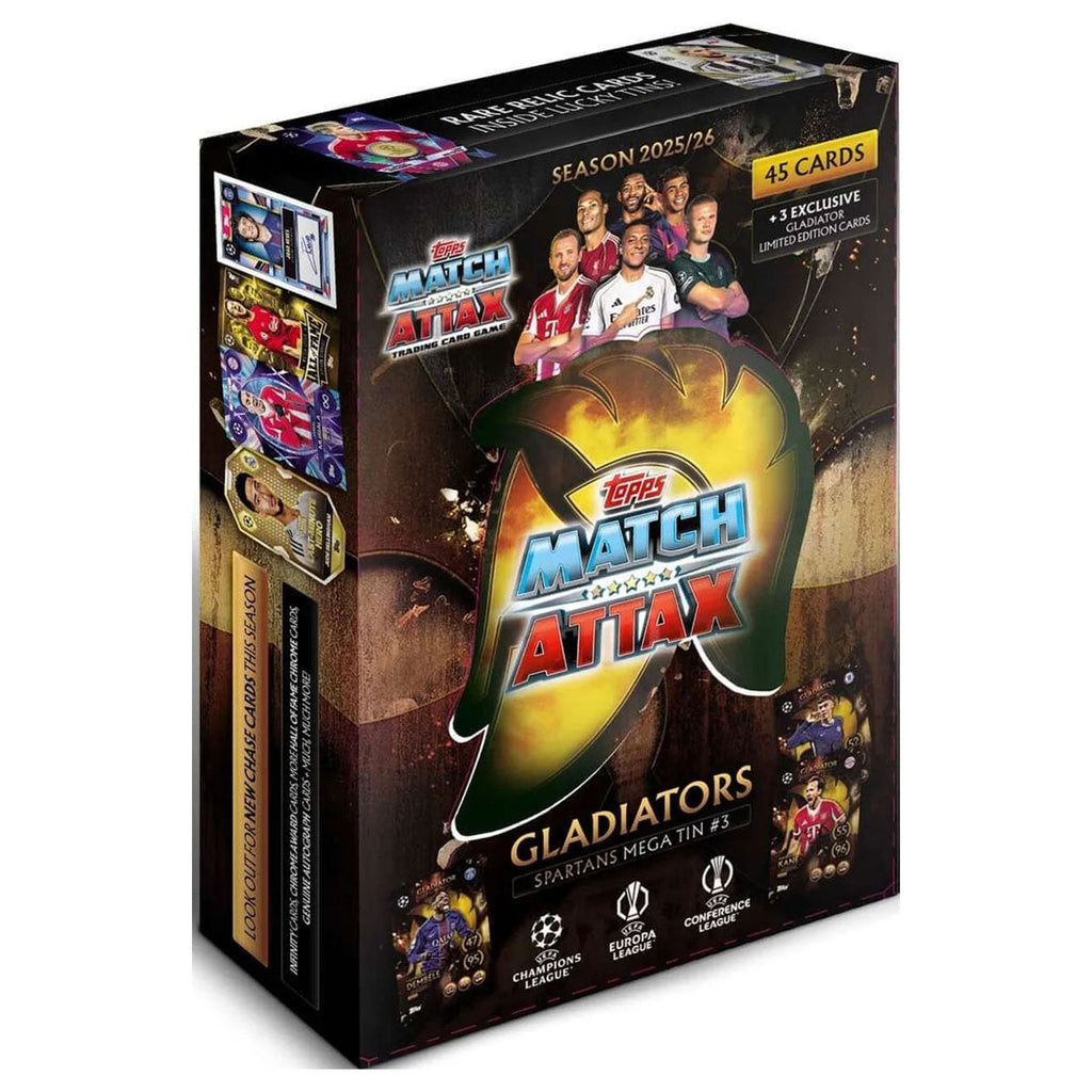 Topps Match Attax 2025/26 Gladiators Spartans Mega Tin #3