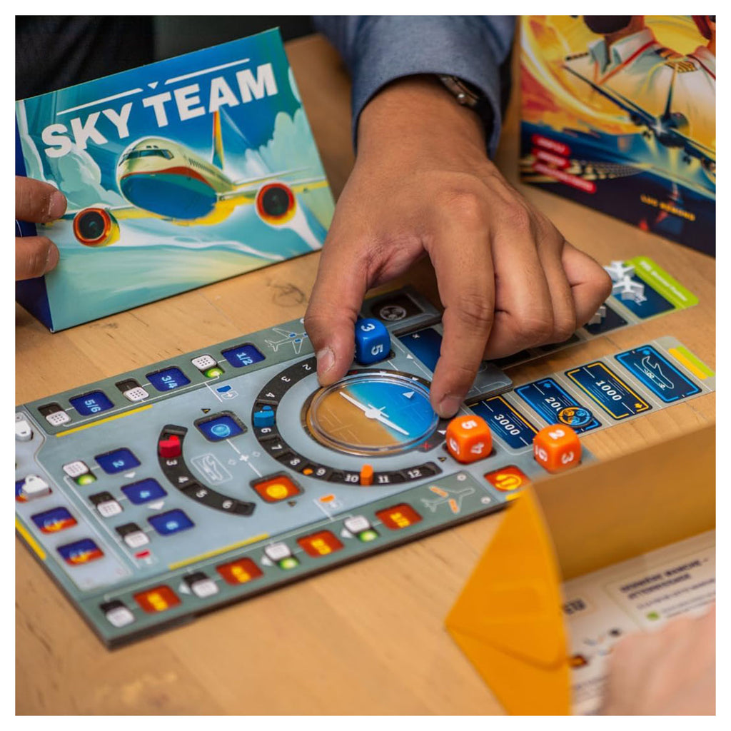 Sky Team aviation themed cooperative game
