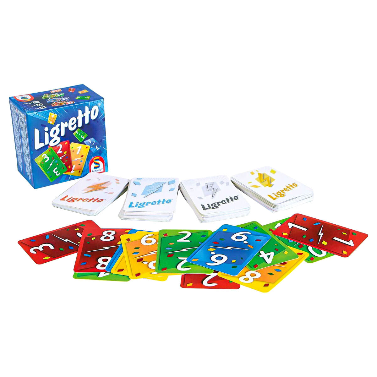 Ligretto Blue card game box Schmidt Spiele