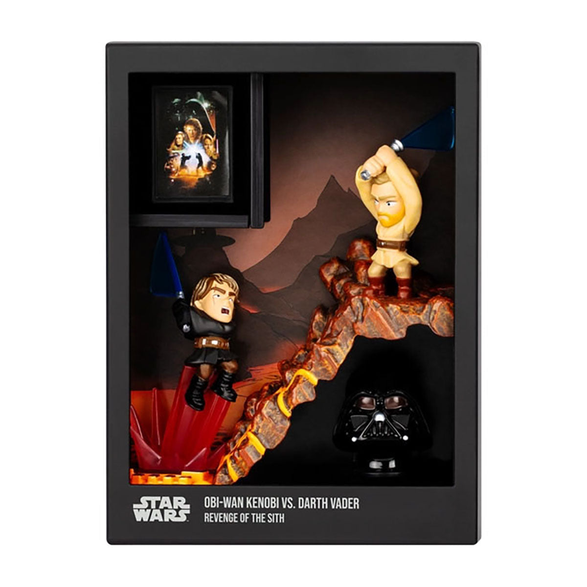 FANDROP  Star Wars: Revenge Of The Sithâ„¢: Obi-Wan Kenobi Vs Darth Vader Figures Set