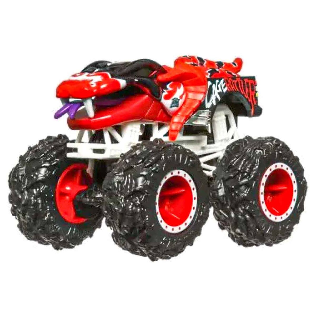 Hot Wheels Monster Trucks 2023: Beast Bashers: Cage Rattler Vehicle