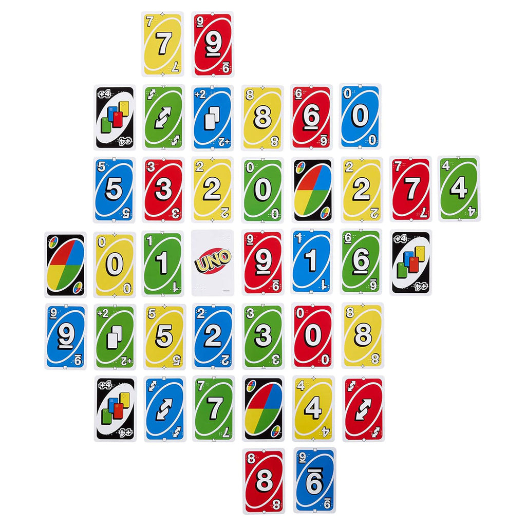 UNO Braille Family Card Game, Specially Designed for Visually Impaired
