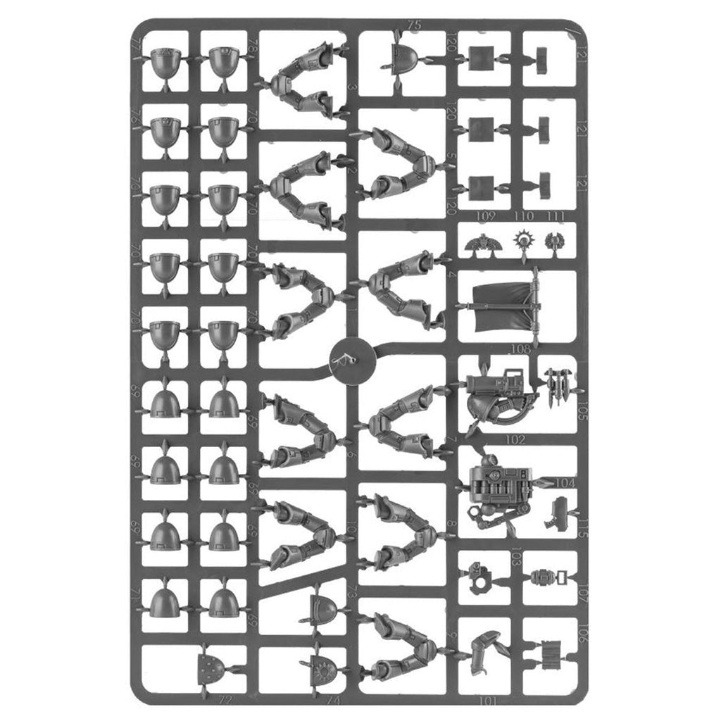 Warhammer 40,000: Space Marines Tactical Squad Miniatures Set