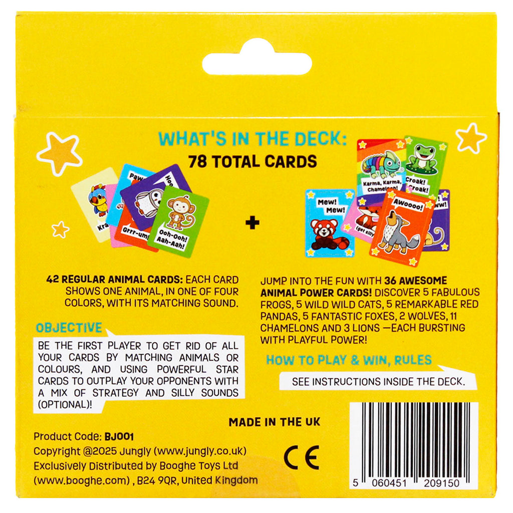 Booghe's Jungly Card Game