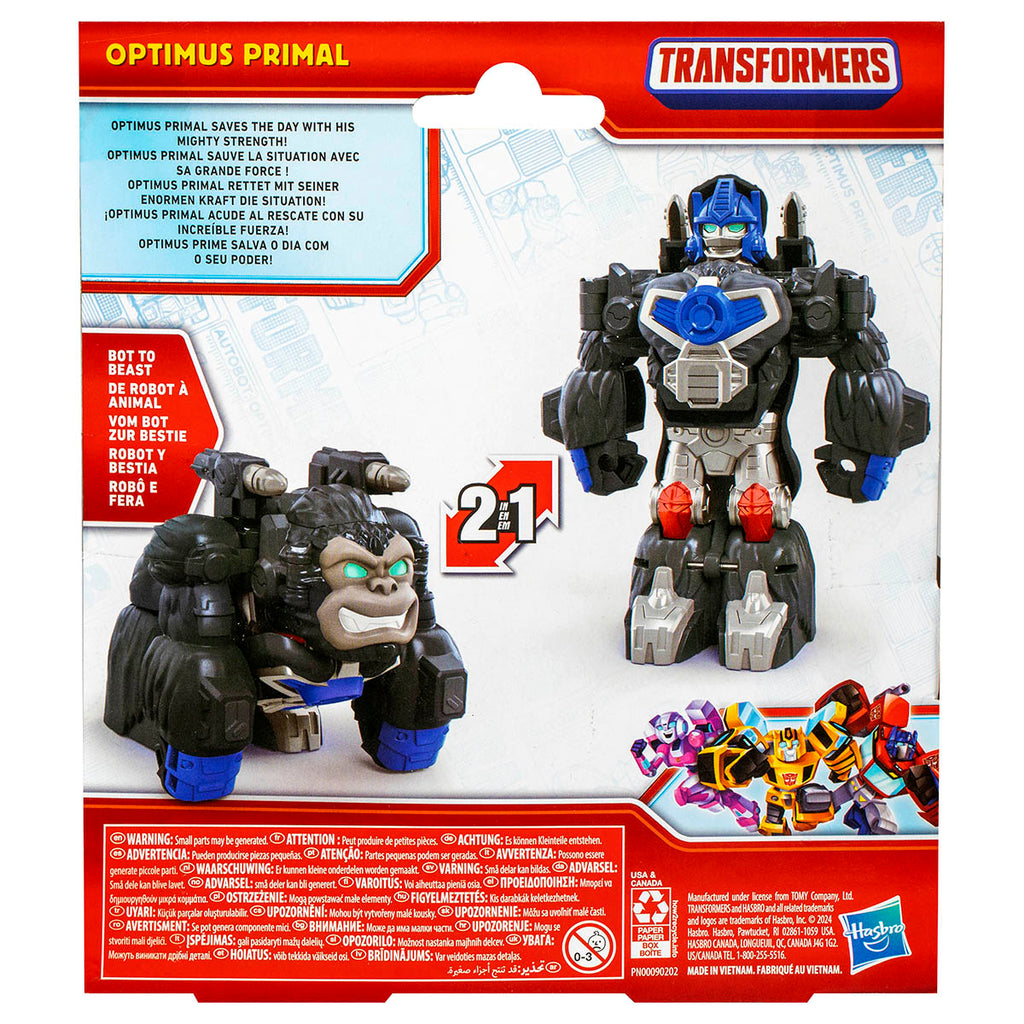 Transformers Classic Heroes Team: Autobot Optimus Primal Figure 