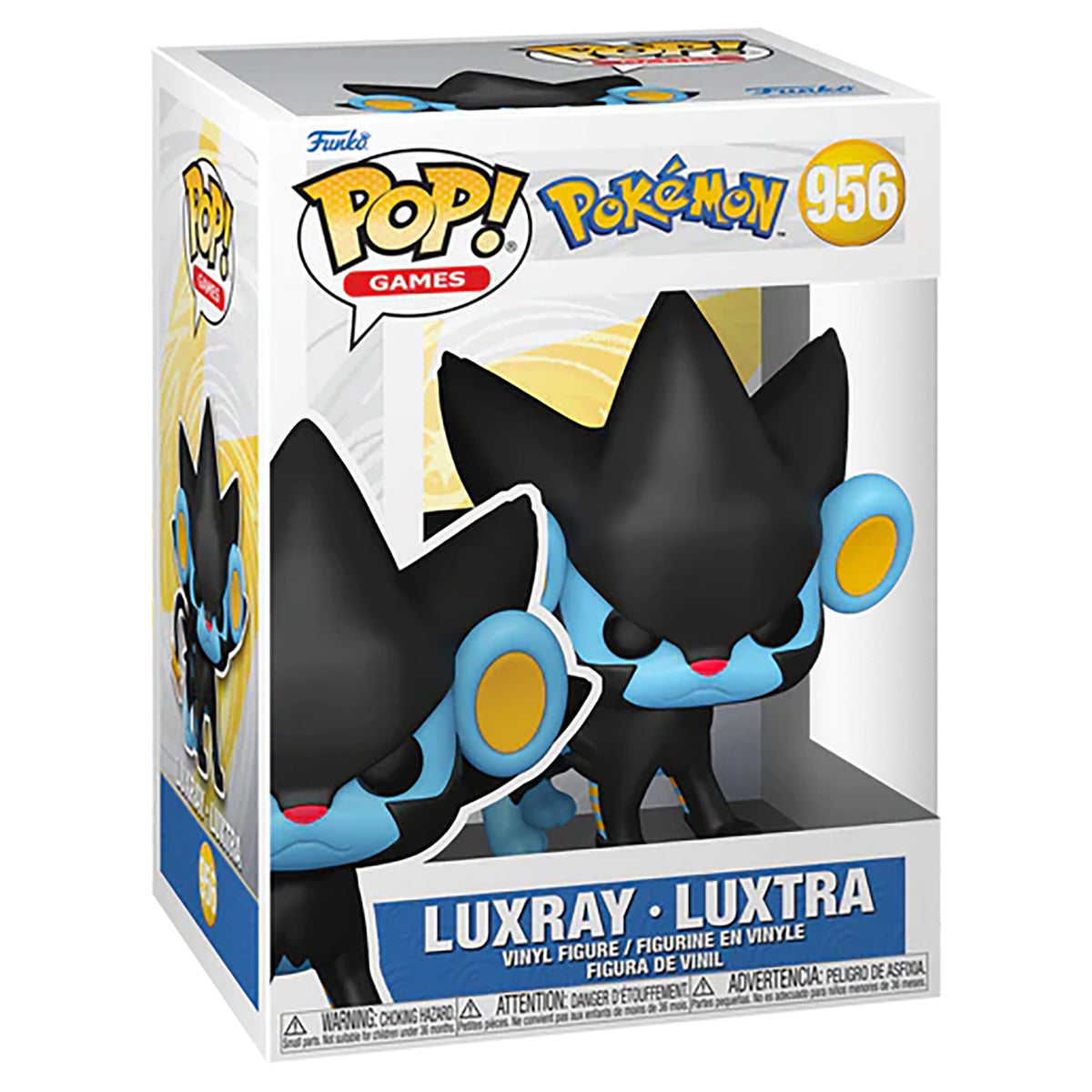 Funko Pop! Games: PokÃ©mon Luxray Vinyl Figure #956 in a window display box