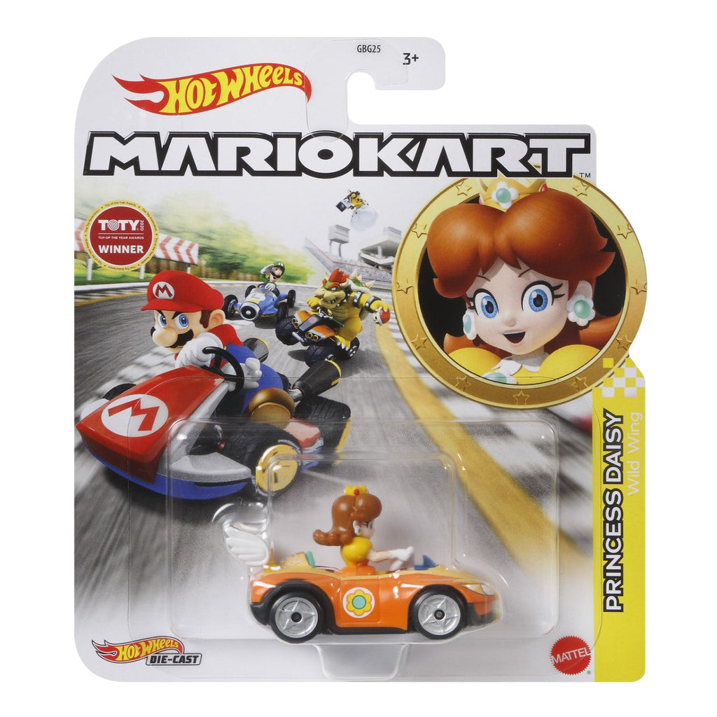 Hot Wheels Mario Kart: Princess Daisy Wild Wing