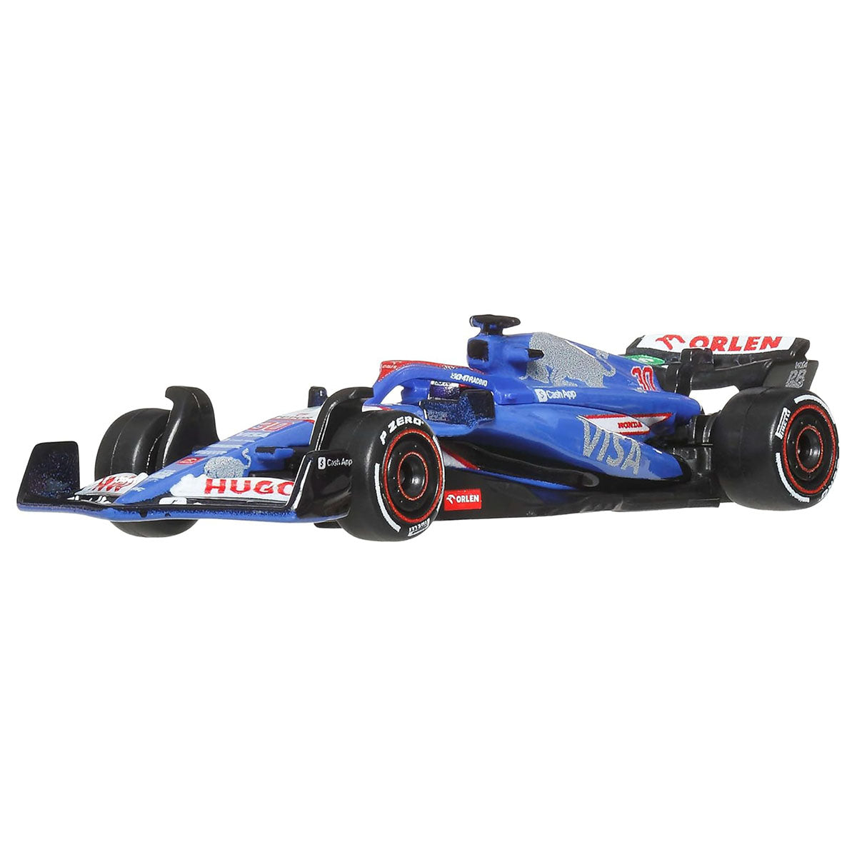 Hot Wheels Premium Formula 1 2024 Visa Cash App RB Race Car #30