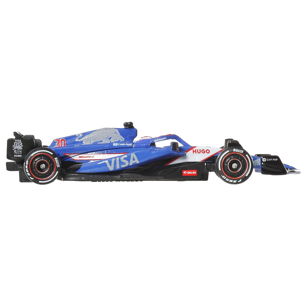 Hot Wheels Premium Formula 1 2024 Visa Cash App RB Race Car #30