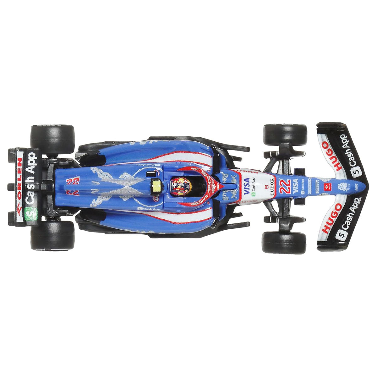 Hot Wheels Premium Formula 1 2024 Visa Cash App RB Race Car #22