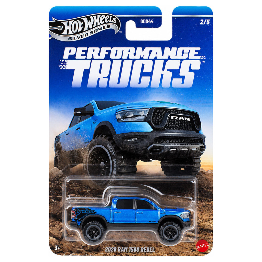 Hot Wheels Silver Series Performance Trucks 2020 Ram 1500 Rebel 2/5