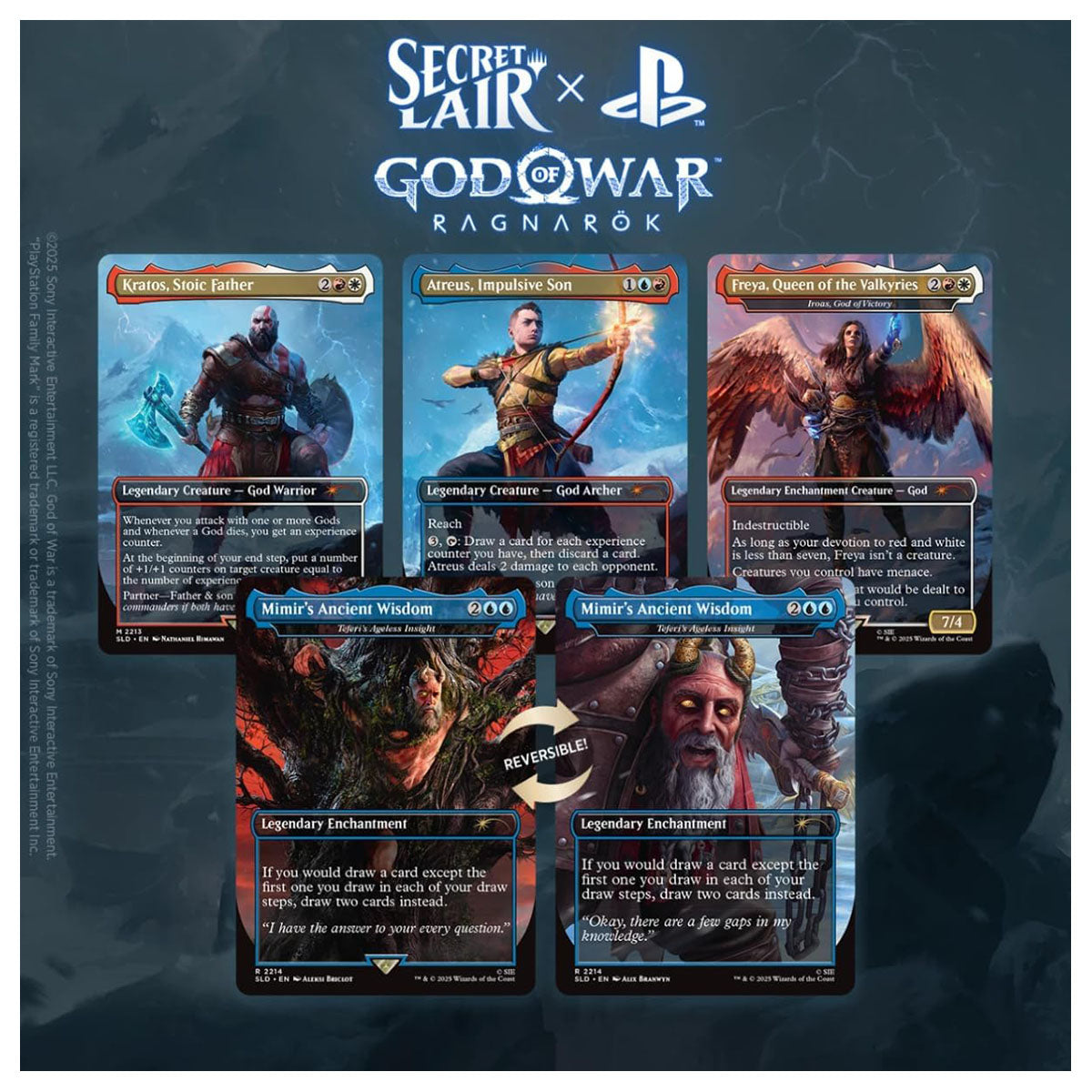 Magic The Gathering: Secret Lair x God of War - Norse Card Game