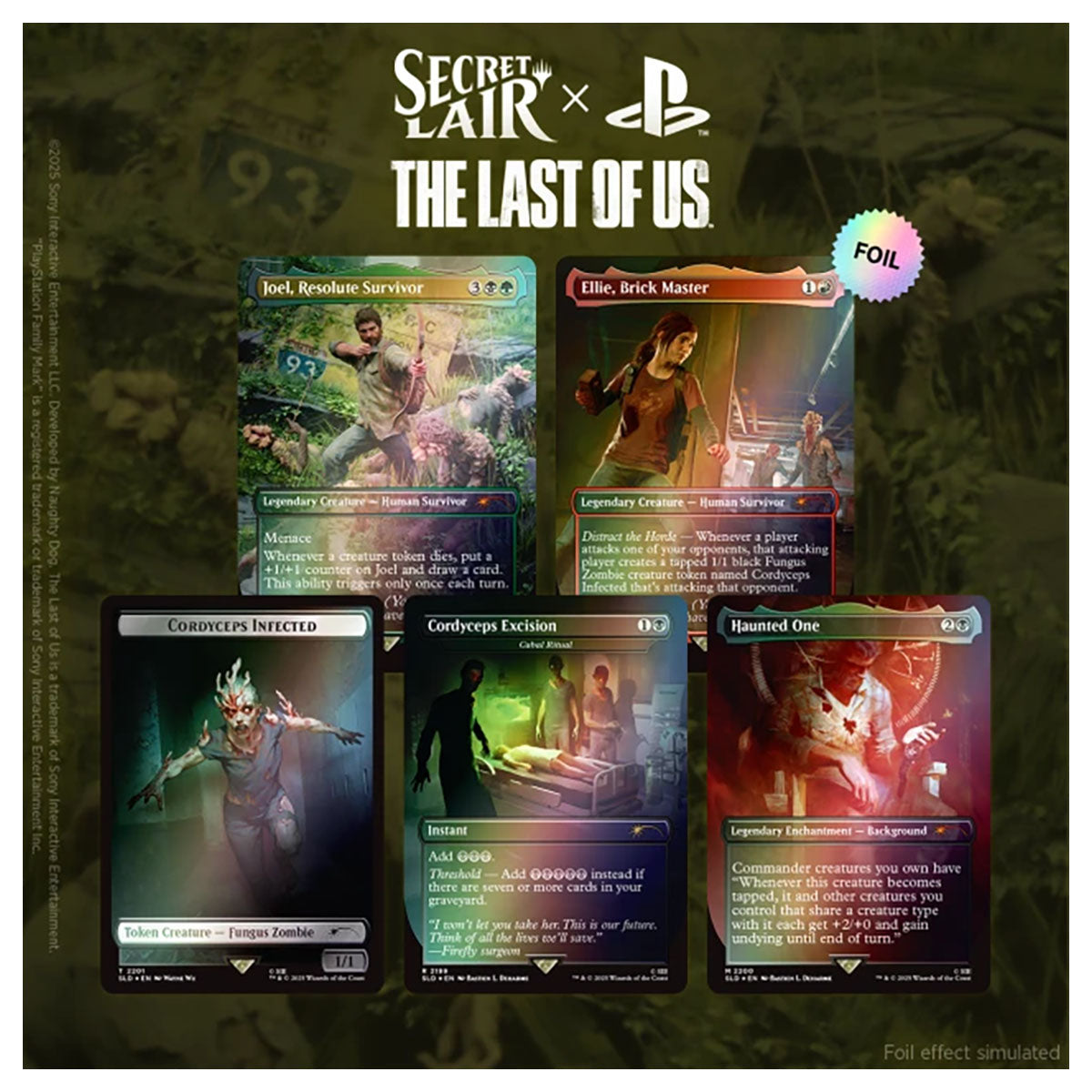 Magic The Gathering: Secret Lair x The Last of Us Part I Card Game