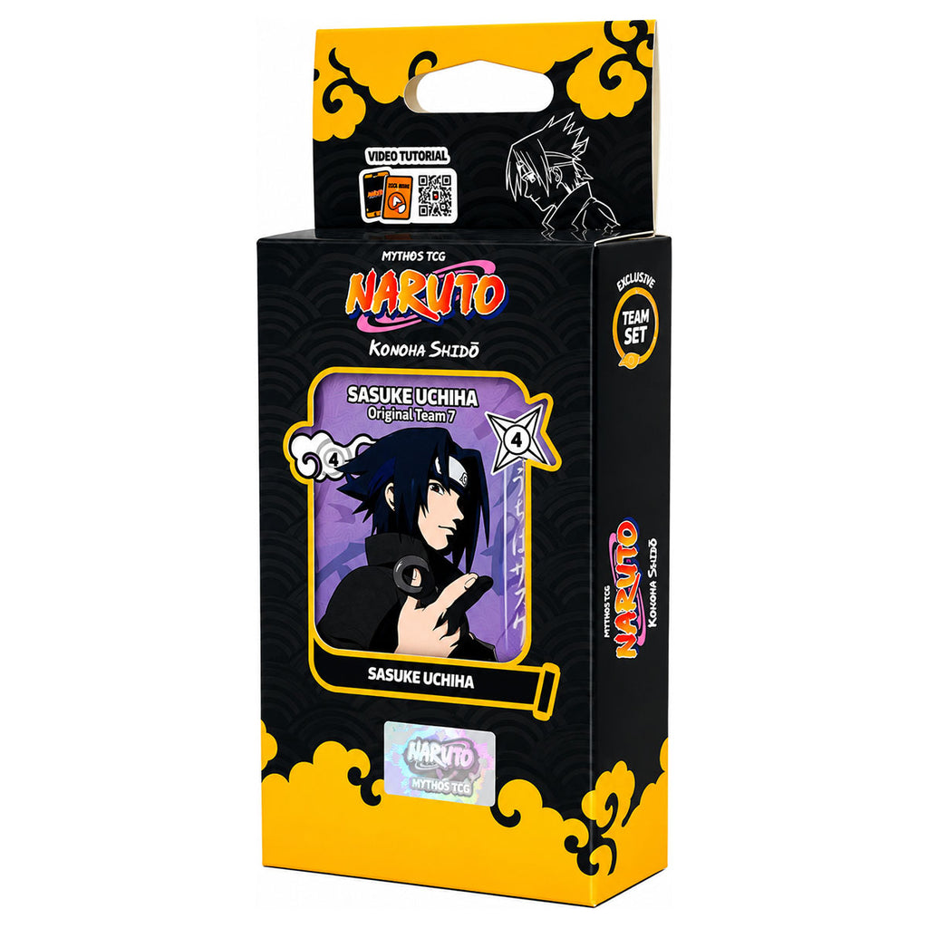 Naruto Mythos Trading Card Game: Sasuke Uchiha Team Set