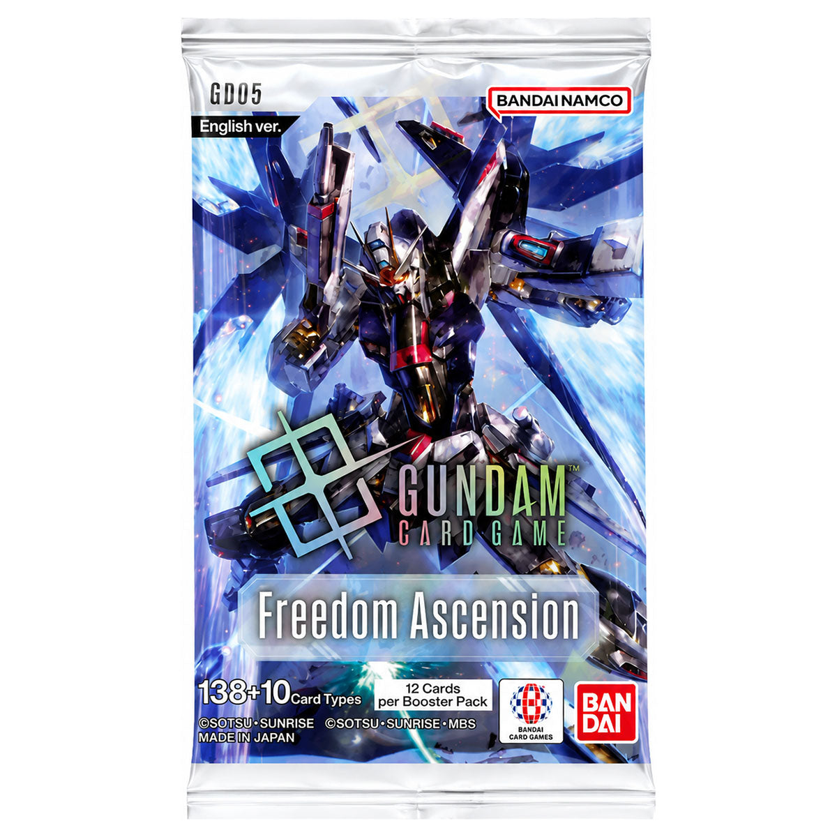 Gundam Card Game: Freedom Ascension Booster Pack (GD05)
