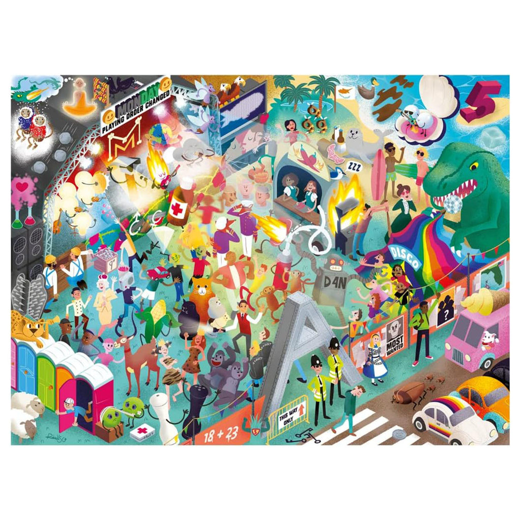 Day at the Festival Puzzle (1000 pieces)