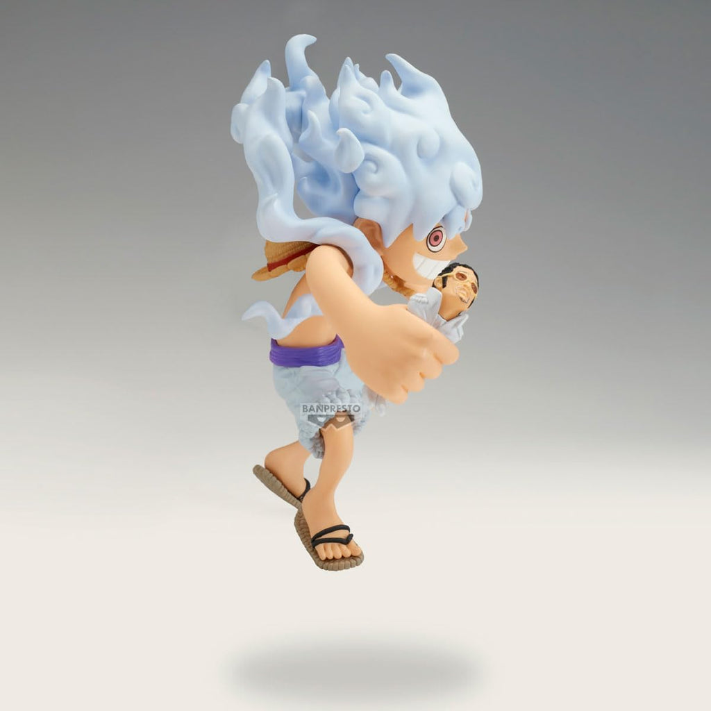 One Piece Mega World Collectable Monkey D. Luffy Vs Borsalino Figure