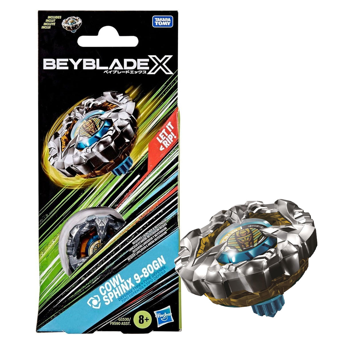 Beyblade X Cowl Sphinx 9-80GN