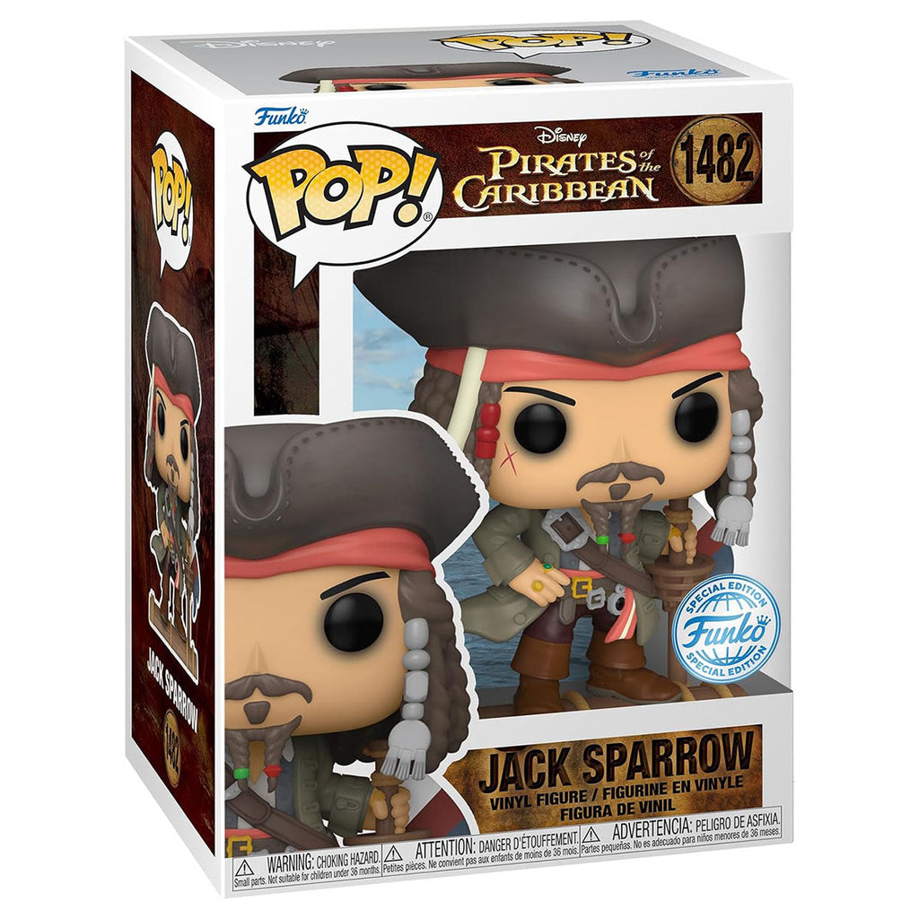 Disney Pirates Of The Carribean - Jack Sparrow Exclusive Pop! Figure #1482