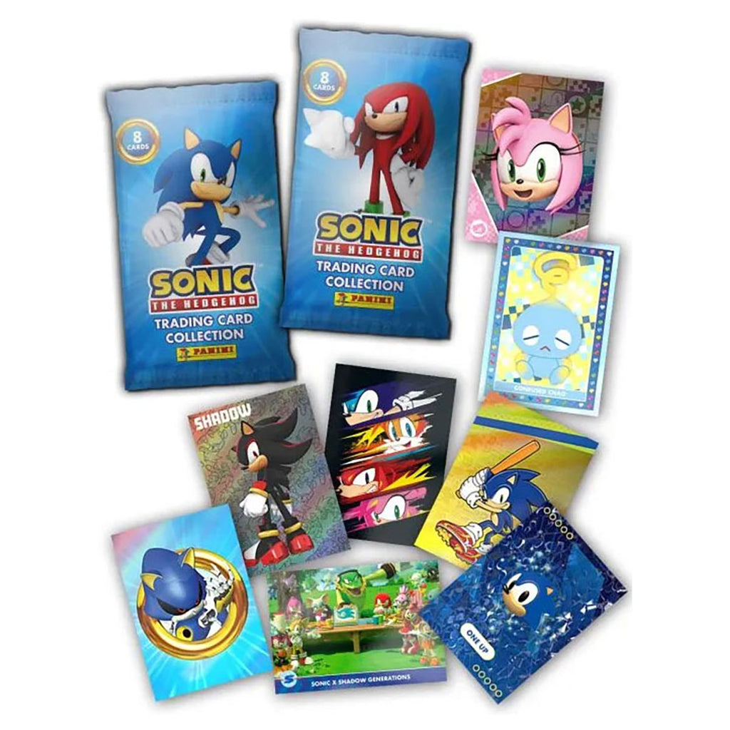 Sonic The Hedgehog character trading cards assortment