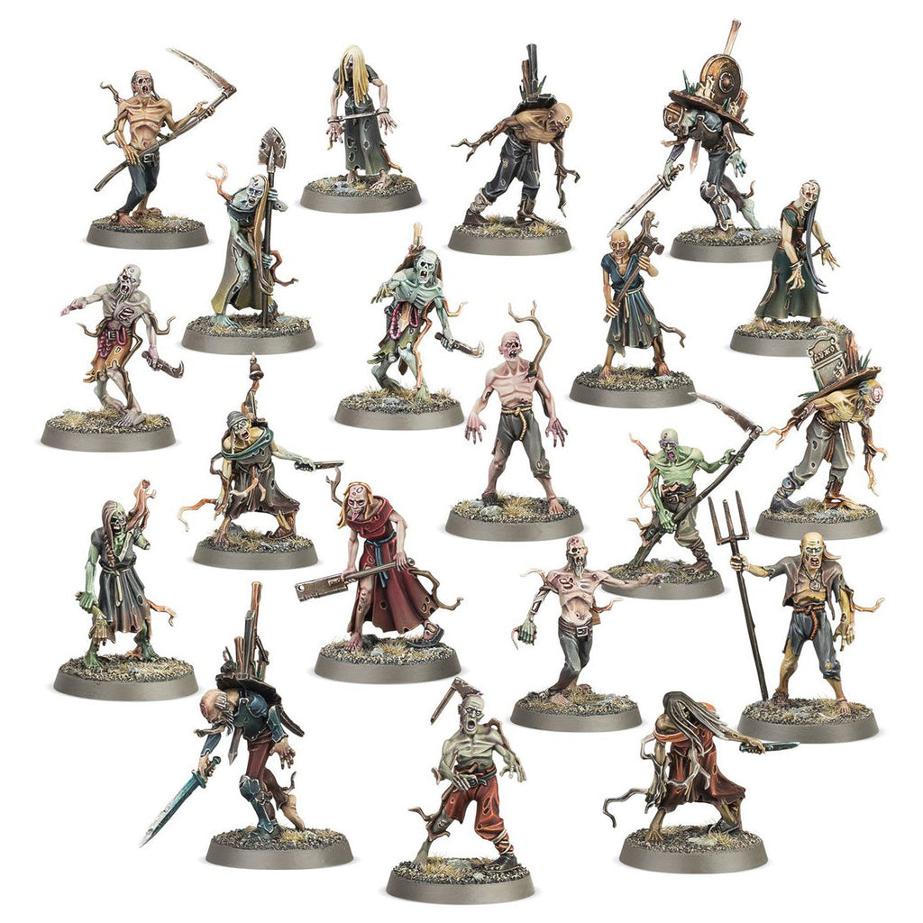 Warhammer Age of Sigmar: Soulblight Gravelords: Deadwalker Zombies Miniatures Set