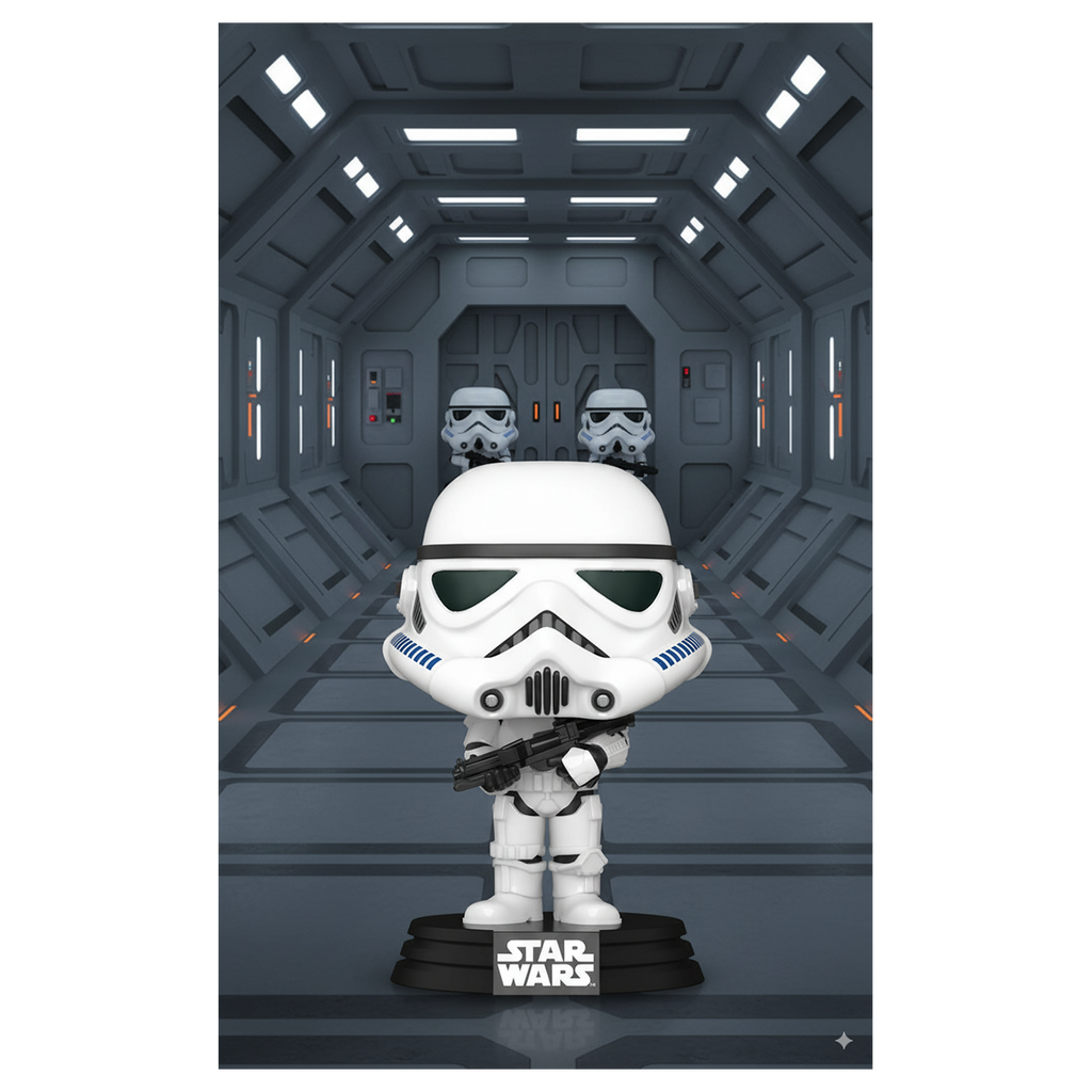 Funko Pop! Star Wars: A New Hope: Stormtrooper Bobble-Head Figure #598