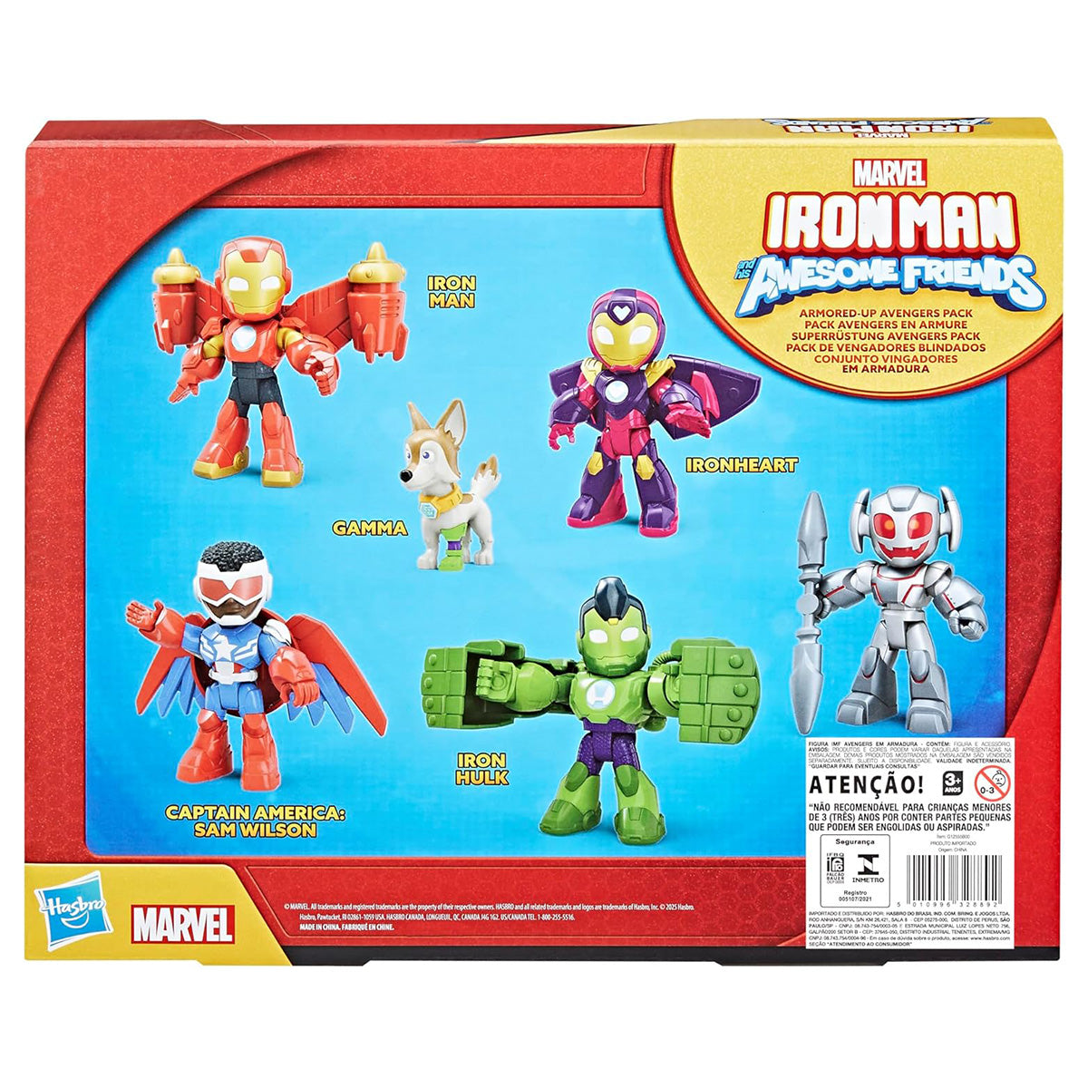 Marvel Iron Man and his Awesome Friends Armoured-Up Avengers Pack