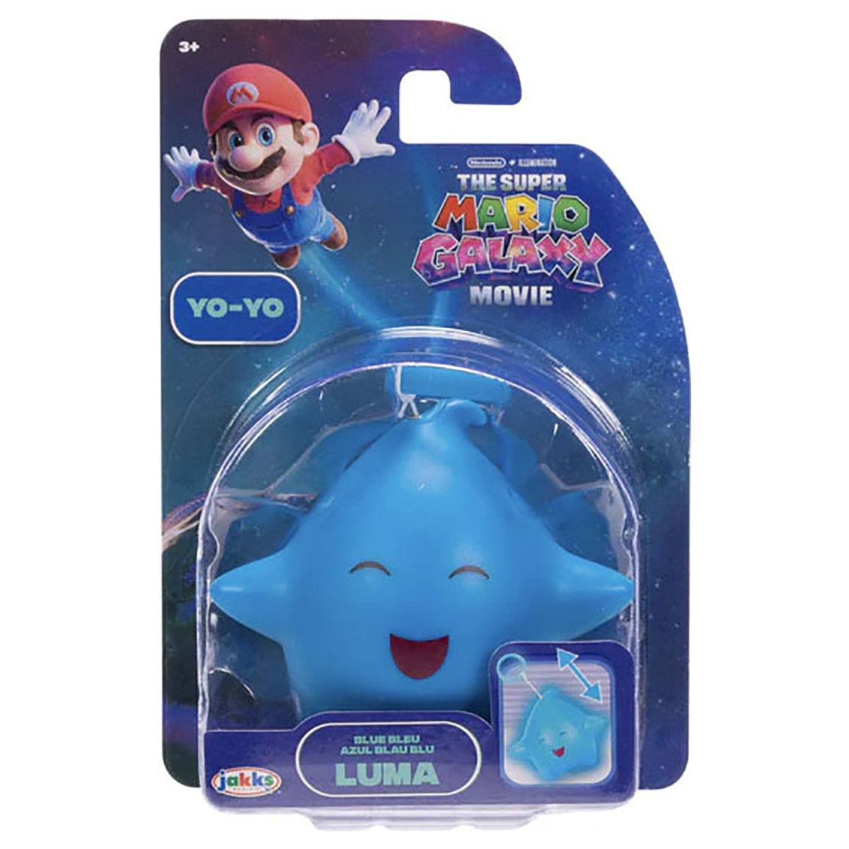 Blue Luma Star Yo-Yo Figure