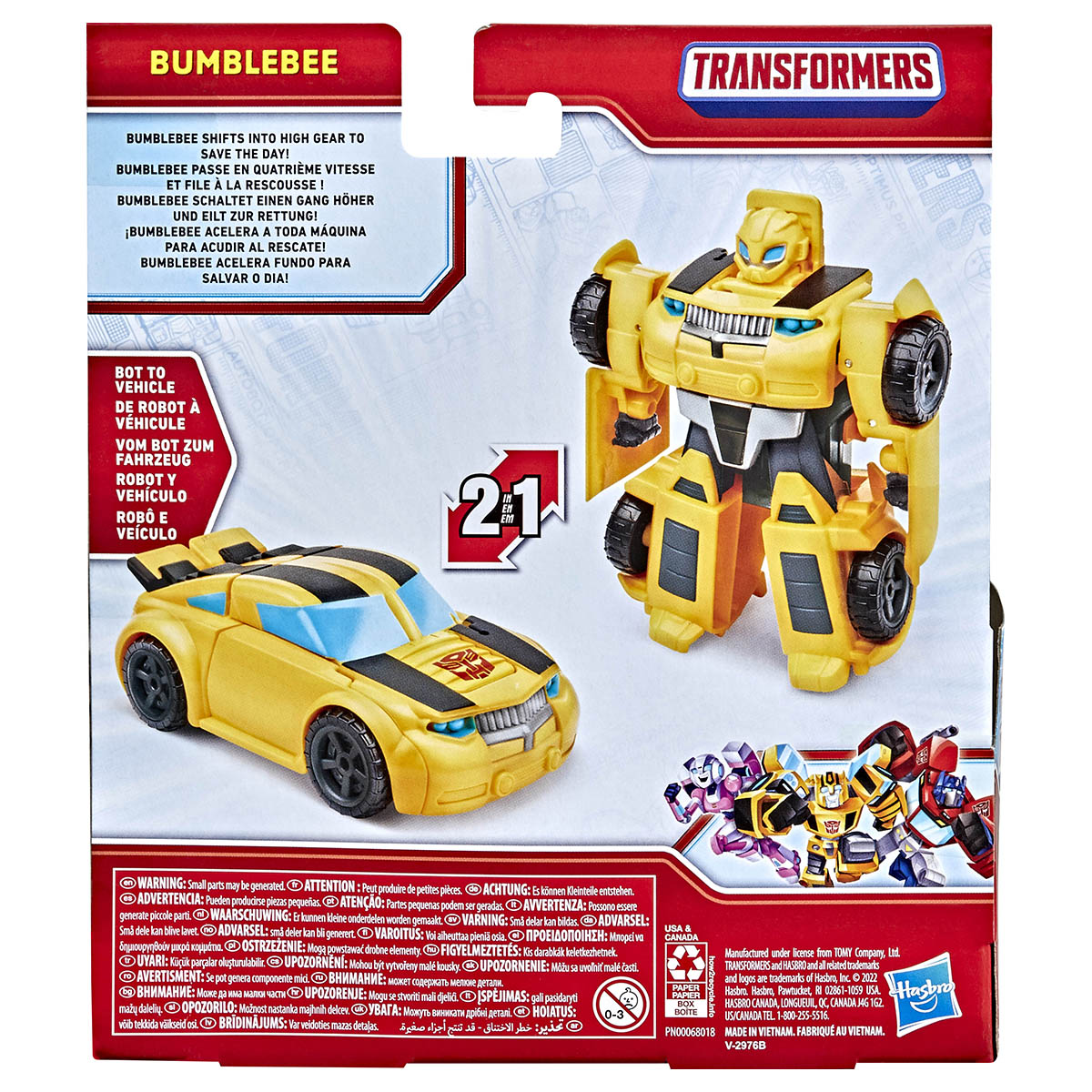 Transformers Classic Heroes Team: Autobot Bumblebee Figure