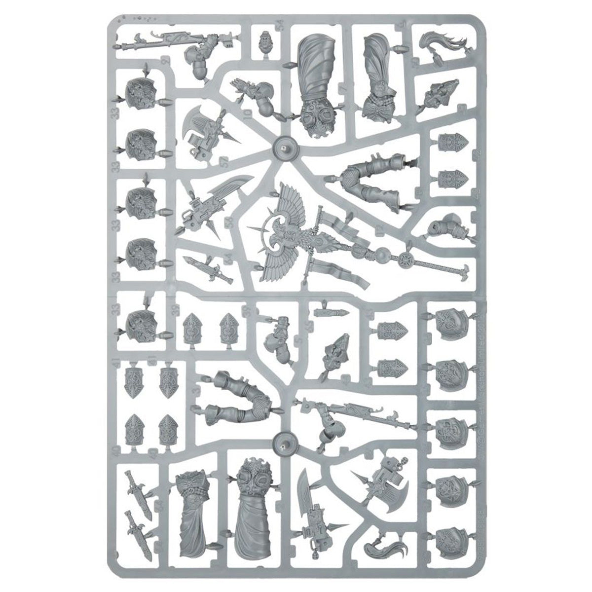 Warhammer 40.000: Adeptus Custodes Custodian Wardens Miniatures