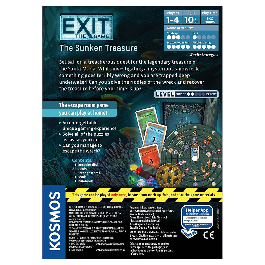 EXIT: The Sunken Treasure Game
