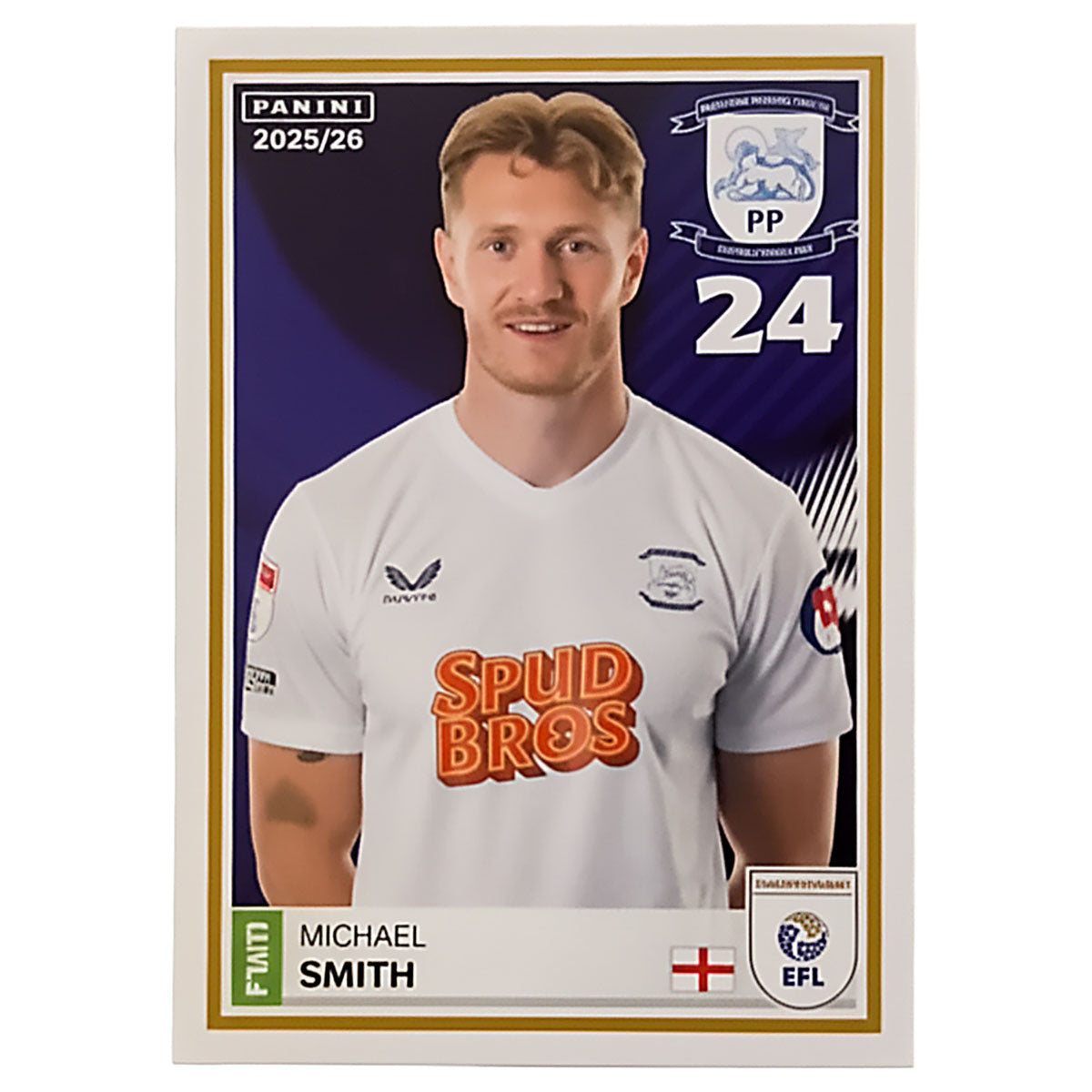 EFL football stickers in packs