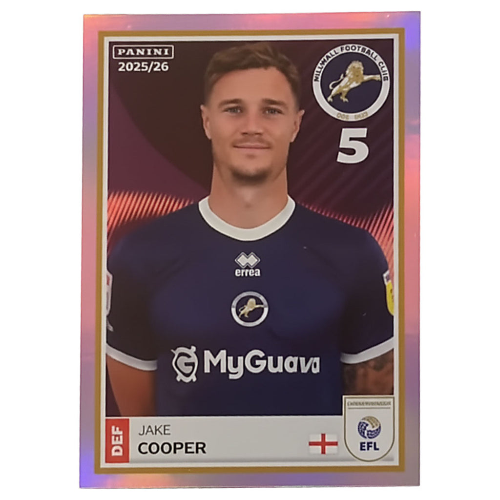 EFL football stickers in packs